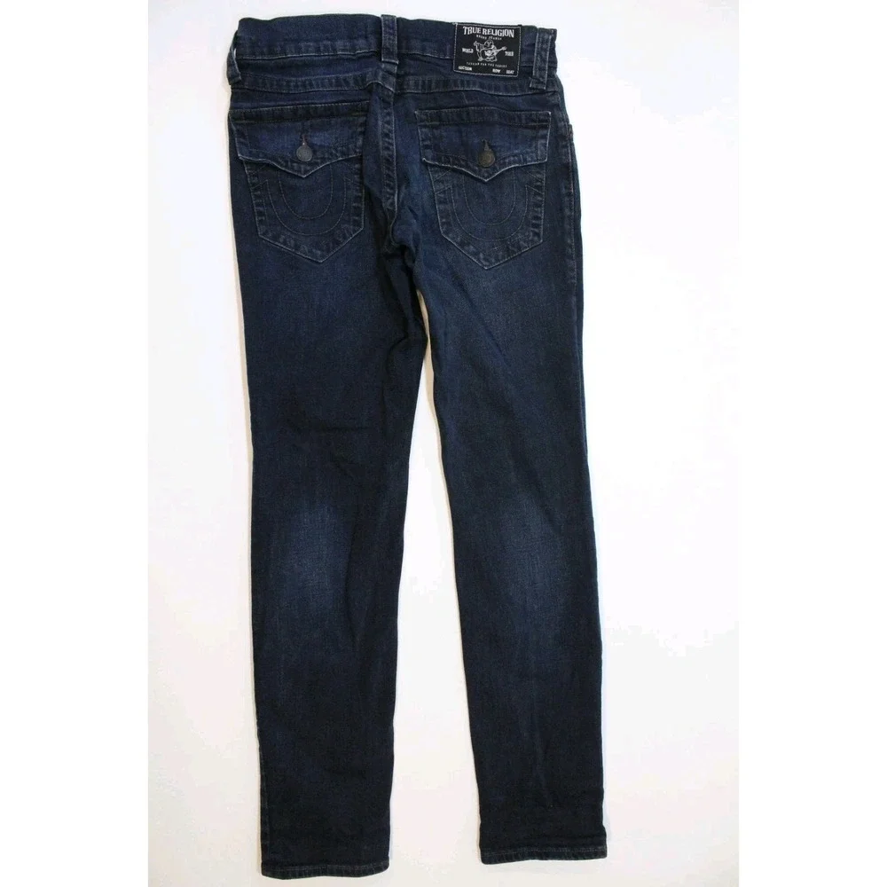 True Religion Geno Blue Jeans Size 30 x‎ 33 Mens Denim Relaxed Slim